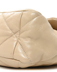 Lambskin Quilted Large CHNL 19 Flap Beige