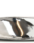 Spazzolato Concert Printed Cleo Shoulder Bag Argento