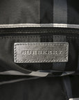 Metallic Calfskin Winnieford Satchel Silver
