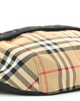Nylon Vintage Check Sonny Bum Bag Archive Beige Black