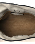 Calfskin Nano Flamenco Knot Clutch Soft White