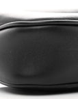 Natural Smooth Calfskin Rodeo Sling Pochette Black