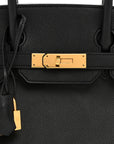 Epsom Birkin 30 Black