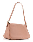 Calfskin Romano Selleria Mini Mama Baguette Bois De Rose