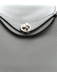 Taurillon Clemence Mini Lindy 20 Bleu Pale