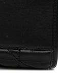 Calfskin Matelasse Aria Small GG Marmont Shoulder Tote Black