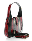 Snakeskin Web Small Jackie 1961 Hobo Green