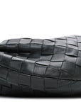 Nappa Intrecciato Mini Jodie Dark Moss