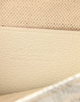 Goyardine Plumet Wallet Clutch White