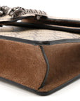 GG Supreme Monogram Mini Dionysus Shoulder Bag Taupe