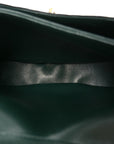 Lambskin Quilted Rocking Horse Shoulder Bag Black