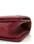 Caviar Quilted Medium Boy Flap Burgundy