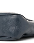 Pebbled Calfskin Small Soho Disco Bag Blue
