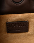 Calfskin Mini Flamenco Knot Bag Chocolate