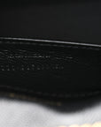 Grain De Poudre Small Classic Monogram Kate Satchel Black