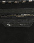 Drummed Calfskin Mini Luggage Black