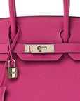 Togo Birkin 30 Rose Pourpre