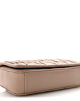 Nappa Gaufre Flap Cipria