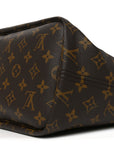 Monogram Inside Out Neverfull Bandouliere MM Rouge Sari