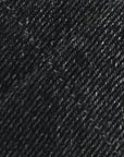 Washed Denim Quilted Medium CHNL 25 Handbag Black