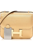 Metallic Chevre Chamkilight Constance 18 Dore