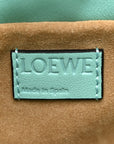 Calfskin Mini Flamenco Knot Bag Fresh Mint