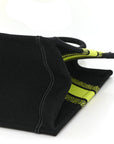 Canvas Embroidered Medium Miss D1OR Graffiti Book Tote Green Blue