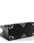 Empreinte Monogram Giant Onthego PM Black Beige