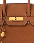 Togo Birkin 35 Gold