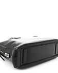 Saffiano Travel Briefcase Black