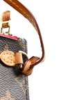Monogram Bay Neverfull MM Rose Ballerine Poppy