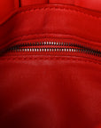 Lambskin Maxi Intreccio Padded Chain Cassette Crossbody Bag Nail Polish