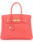 Epsom Birkin 30 Rose Jaipur