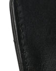 Calfskin Matelasse GG Marmont Chain Wallet Black