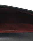 Wrinkled Lambskin Chevron Quilted New Medium Boy Flap Navy Blue