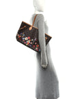 LV X TM Monogram Flowers Neverfull MM