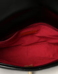 Lambskin Quilted Medium CHNL 19 Flap Black