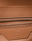 Calfskin Matelasse Aria Small GG Marmont Shoulder Bag Camelia