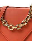 Calfskin Mount Envelope Bag Maple