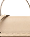 Grained Calfskin Nano Belt Bag Light Taupe
