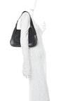 Monogram Small Jackie O Hobo Black