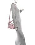 Nappa Antique Small Re-Edition 2001 Two Handle Crossbody Bag Alabastro