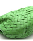 Nappa Intrecciato Teen Jodie Hobo Parakeet