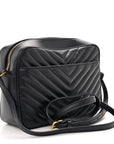 Calfskin Matelasse Monogram Lou Camera Bag Deep Marine