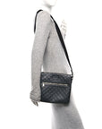 GCCIssima Signature Small Messenger Bag Black