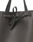 Soft Grained Calfskin Medium Belt Cabas Phantom Grey