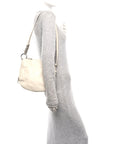 Crinkled Calfskin Small Knight Shoulder Bag Soap