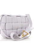 Nappa Maxi Intreccio Padded Cassette Crossbody Bag Mirth Washed