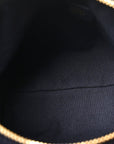 Velvet Pouch Bag Navy Amaranto