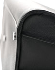 Grained Calfskin Large Sac De Jour Carryall Black